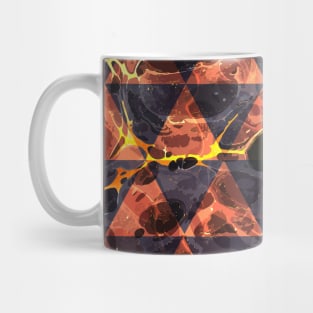 Abstract Marbling Pattern Mug